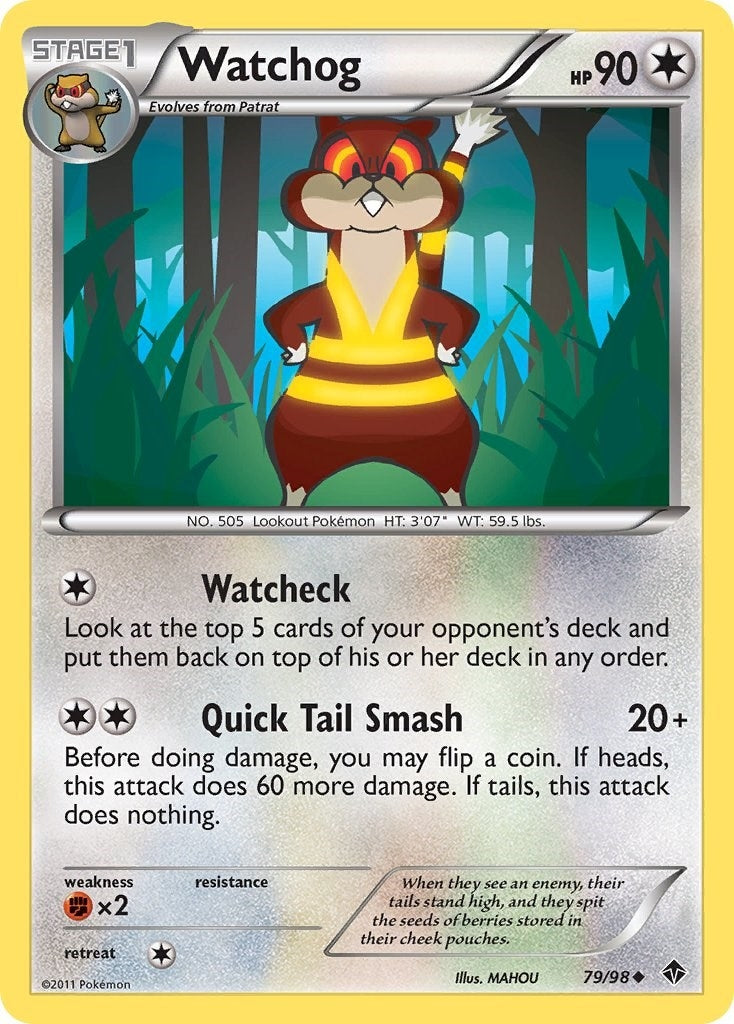 Image for Watchog (79/98) [Emerging Powers] - Pokemon