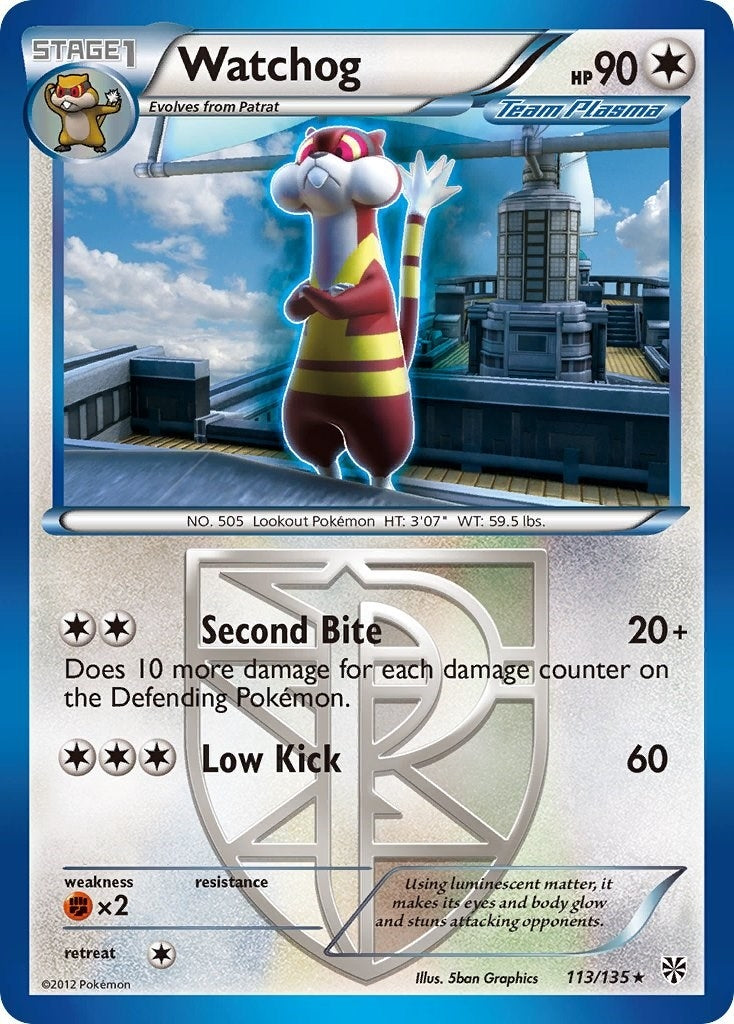 Image for Watchog (Team Plasma) (113) (113/135) [Plasma Storm] - Pokemon