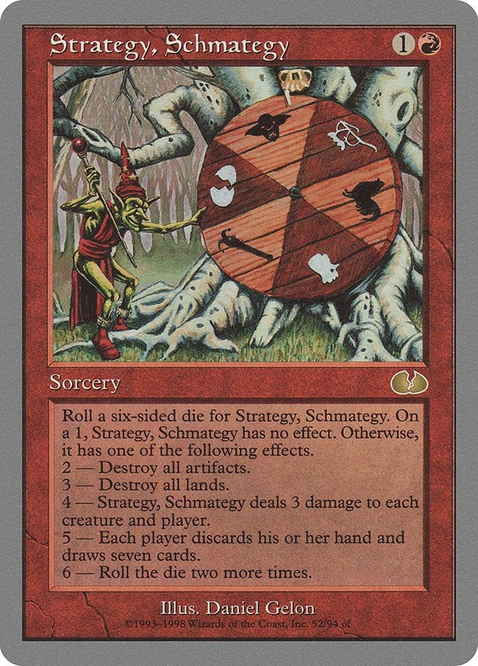 Image for Strategy, Schmategy (52) [Unglued] - Magic: The Gathering