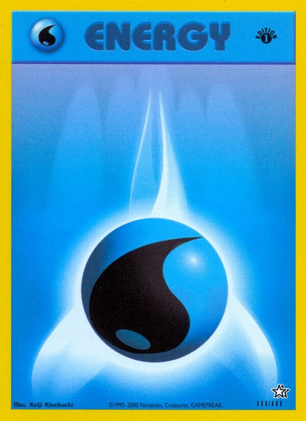 Image for Water Energy (111/111) [Neo Genesis] - Pokemon
