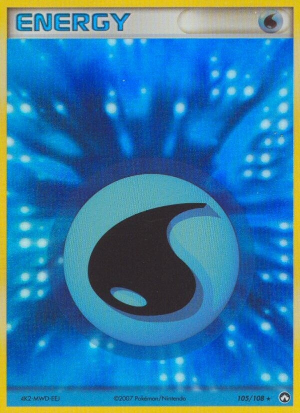 Image for Water Energy (105/108) [Power Keepers] - Pokemon