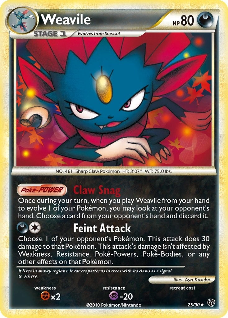 Image for Weavile (25/90) [Undaunted] - Pokemon