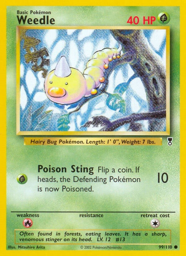 Image for Weedle (099/110) [Legendary Collection] - Pokemon