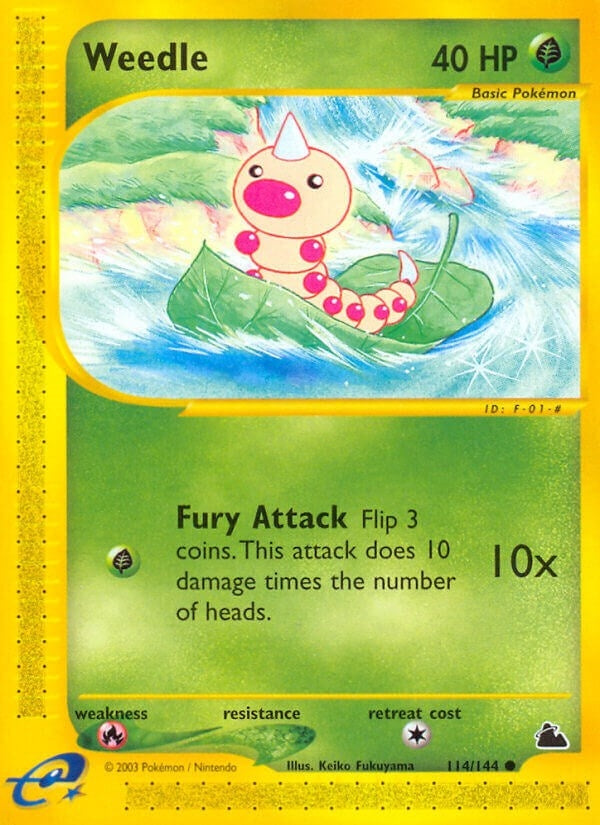 Image for Weedle (114) (114/144) [Skyridge] - Pokemon