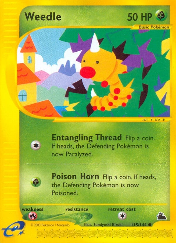 Image for Weedle (115) (115/144) [Skyridge] - Pokemon