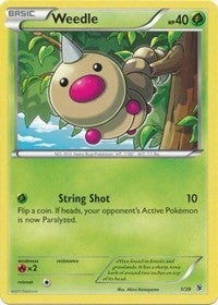 Image for Weedle (1/39) [Kalos Starter Set] - Pokemon