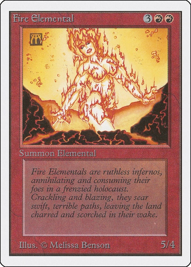 Image for Fire Elemental [Unlimited Edition] - Magic: The Gathering