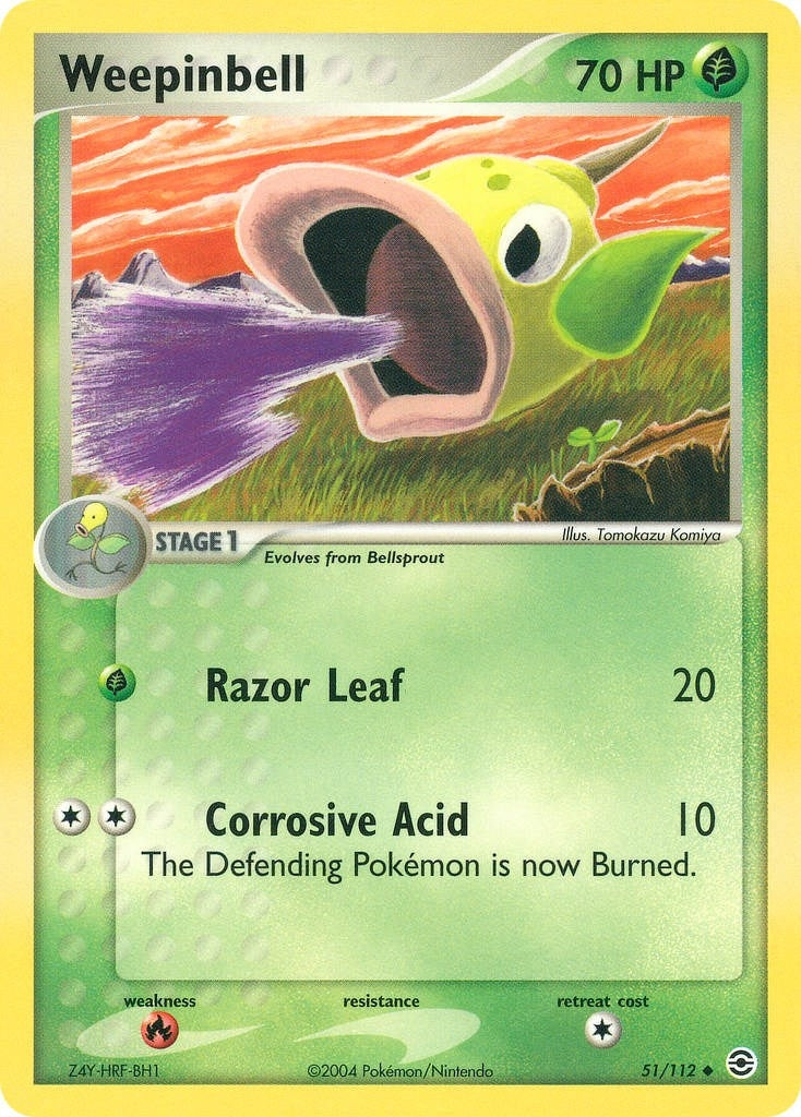 Image for Weepinbell (51/112) [FireRed & LeafGreen] - Pokemon