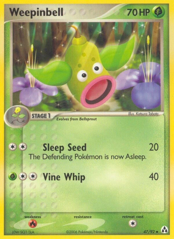 Image for Weepinbell (47/92) [Legend Maker] - Pokemon