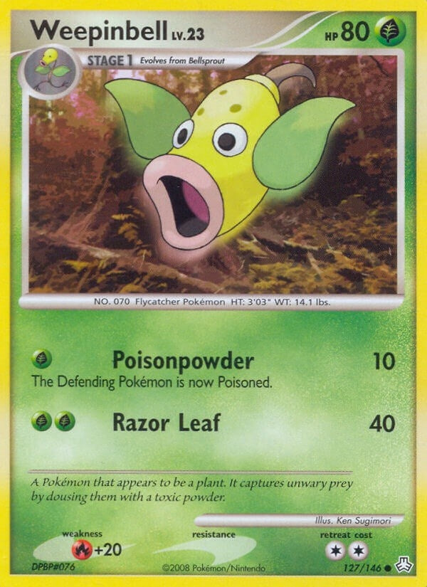 Image for Weepinbell (127/146) [Legends Awakened] - Pokemon