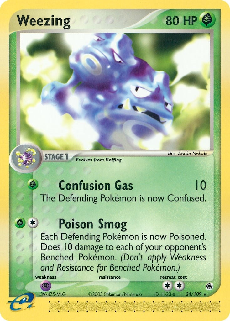 Image for Weezing (24/109) [Ruby and Sapphire] - Pokemon