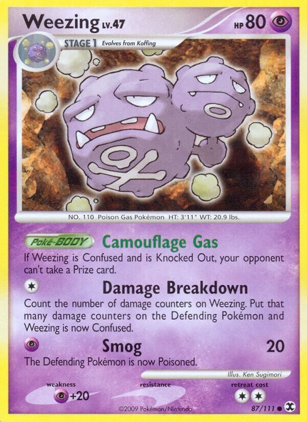 Image for Weezing (87/111) [Rising Rivals] - Pokemon
