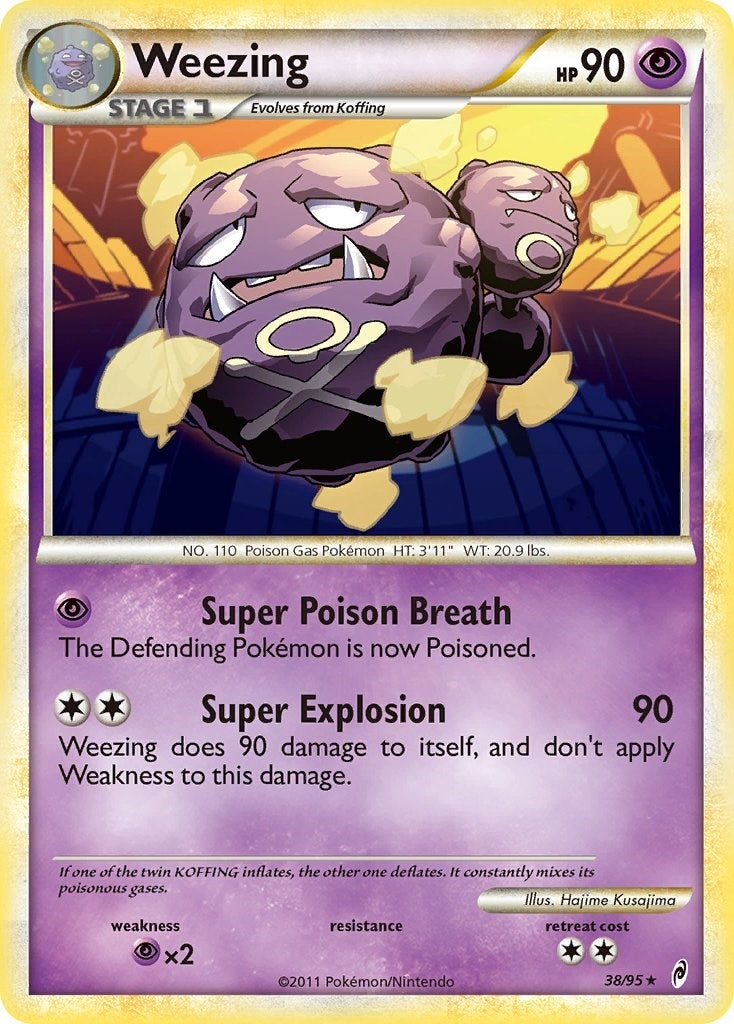 Image for Weezing (38/95) [Call of Legends] - Pokemon