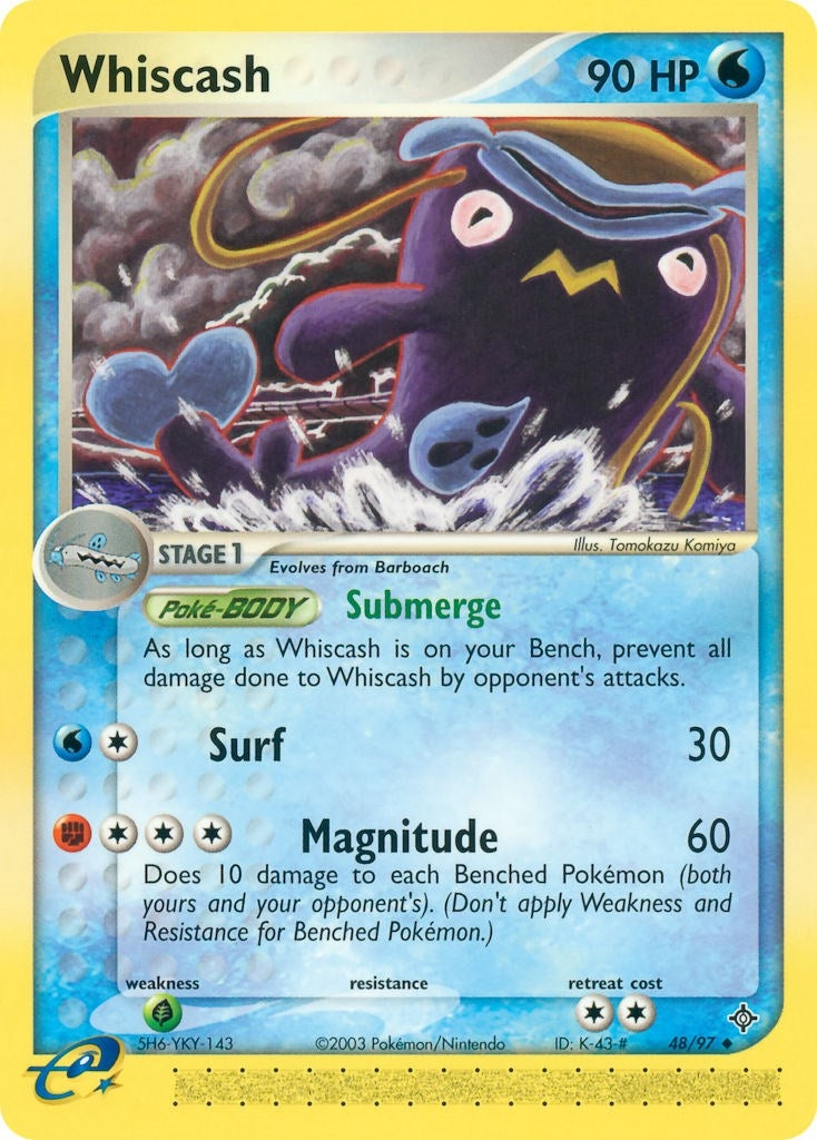 Image for Whiscash (48/97) [Dragon] - Pokemon