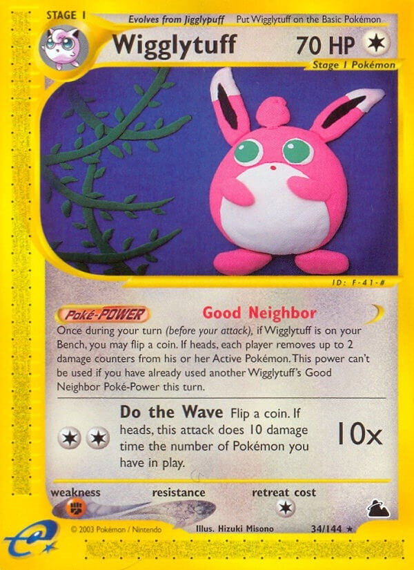 Image for Wigglytuff (034/144) [Skyridge] - Pokemon