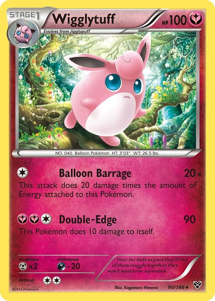 Image for Wigglytuff (90) (90/146) [XY Base Set] - Pokemon