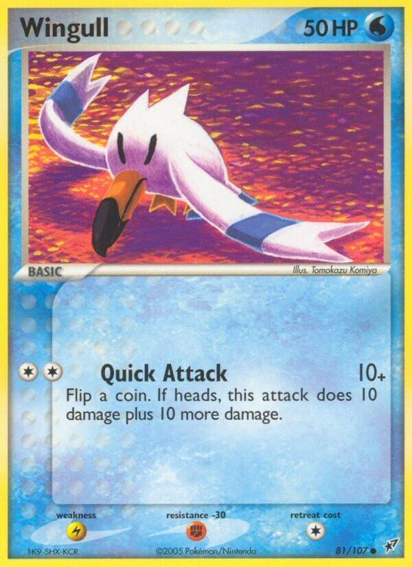 Image for Wingull (81/107) [Deoxys] - Pokemon