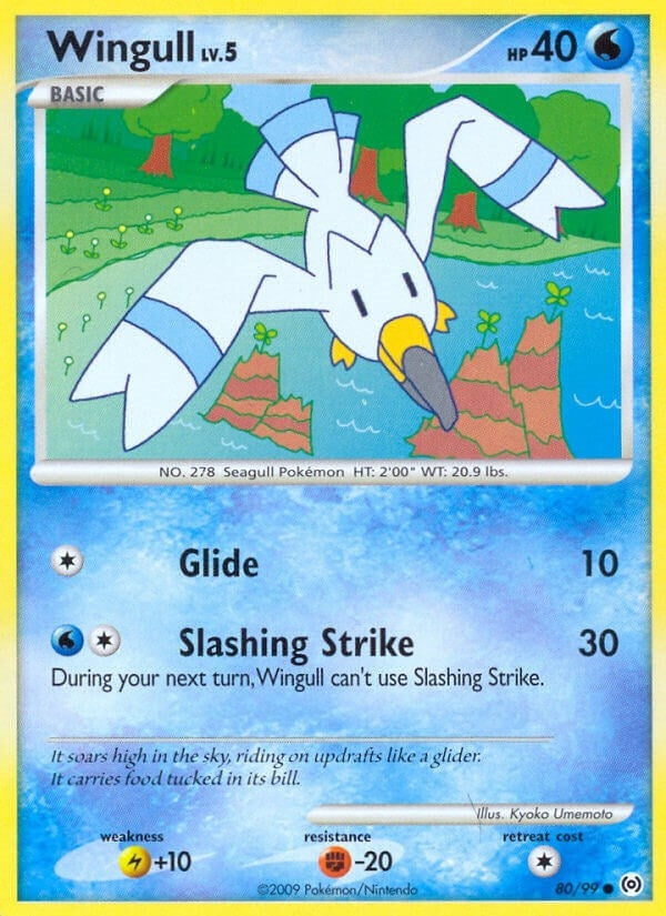 Image for Wingull (80) (80/99) [Arceus] - Pokemon