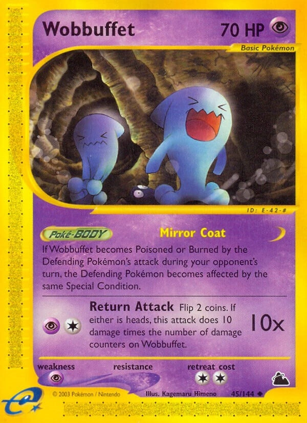 Image for Wobbuffet (045/144) [Skyridge] - Pokemon