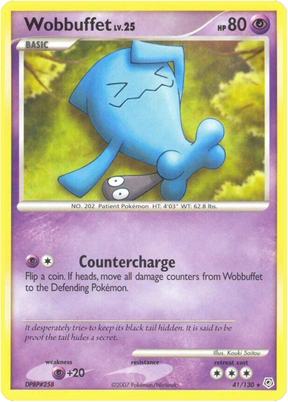 Image for Wobbuffet (41/130) [Diamond and Pearl] - Pokemon