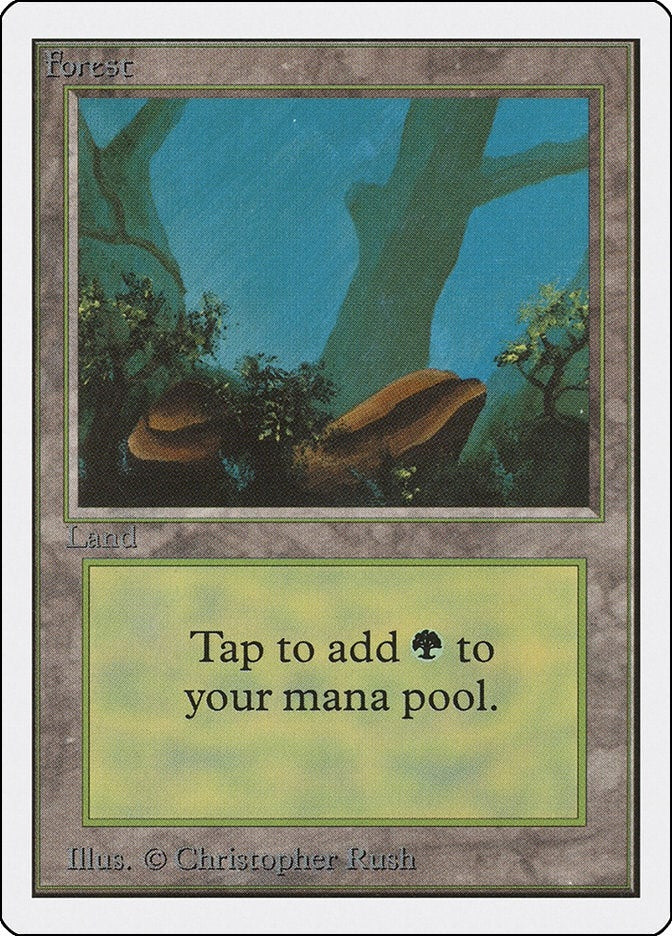 Image for Forest (A) [Unlimited Edition] - Magic: The Gathering