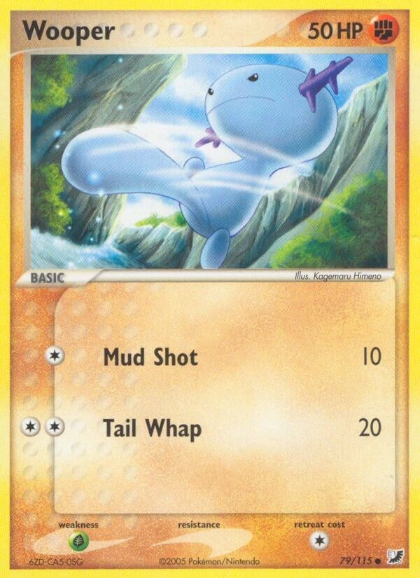 Image for Wooper (79/115) [Unseen Forces] - Pokemon