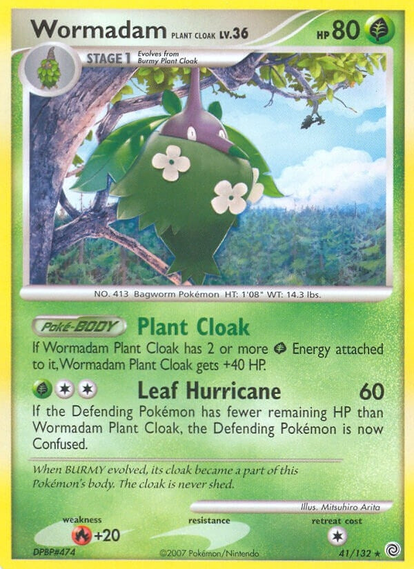 Image for Wormadam Plant Cloak (41/132) [Secret Wonders] - Pokemon