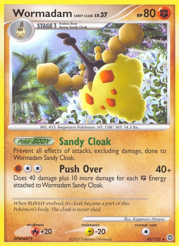 Image for Wormadam Sandy Cloak (42/132) [Secret Wonders] - Pokemon