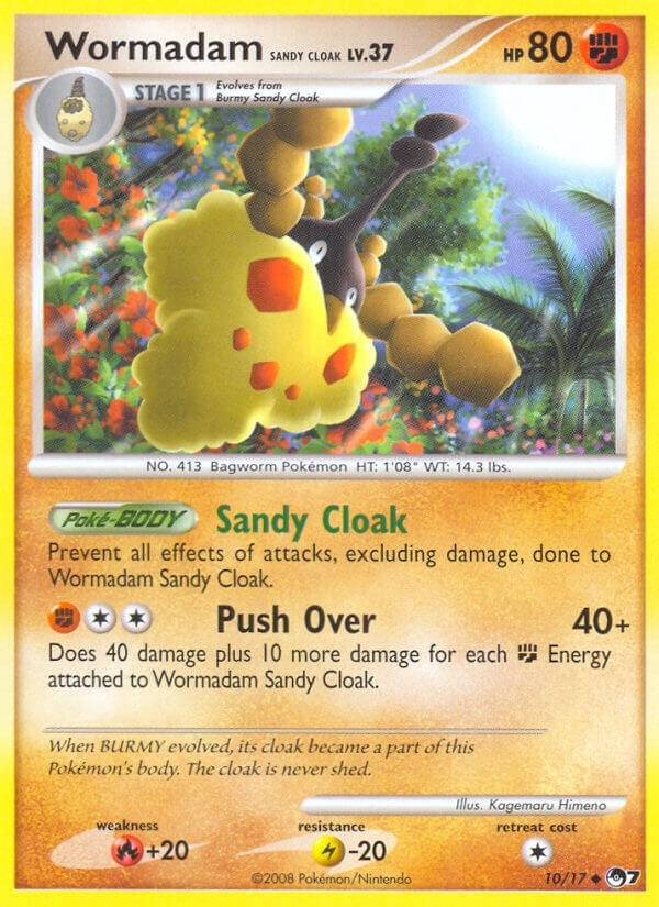 Image for Wormadam Sandy Cloak (010/017) [POP Series 7] - Pokemon