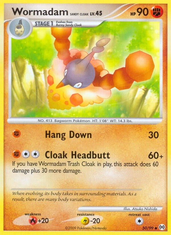 Image for Wormadam Sandy Cloak (50/99) [Arceus] - Pokemon