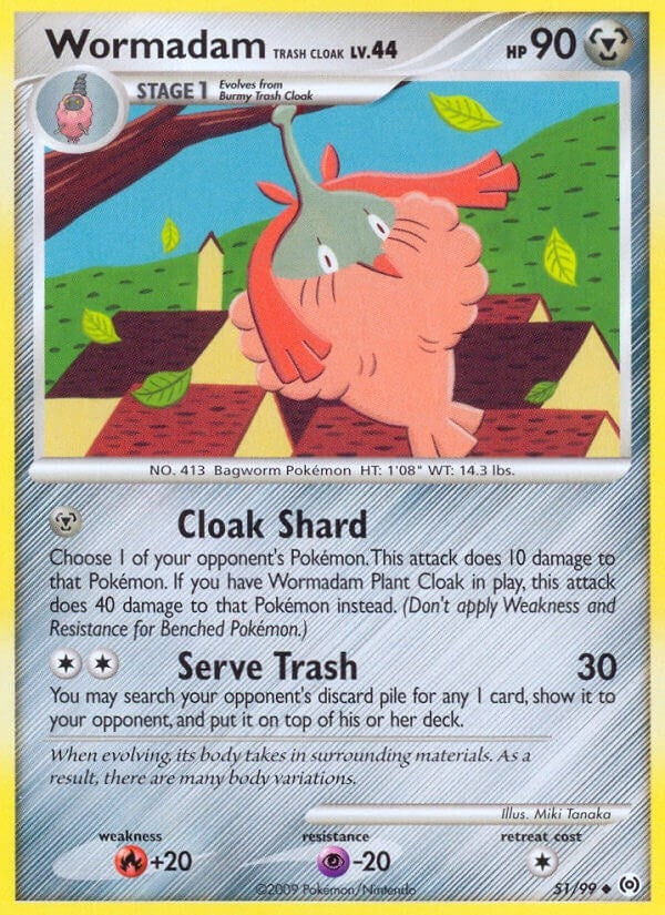 Image for Wormadam Trash Cloak (51/99) [Arceus] - Pokemon