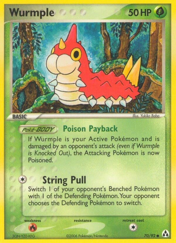 Image for Wurmple (70/92) [Legend Maker] - Pokemon