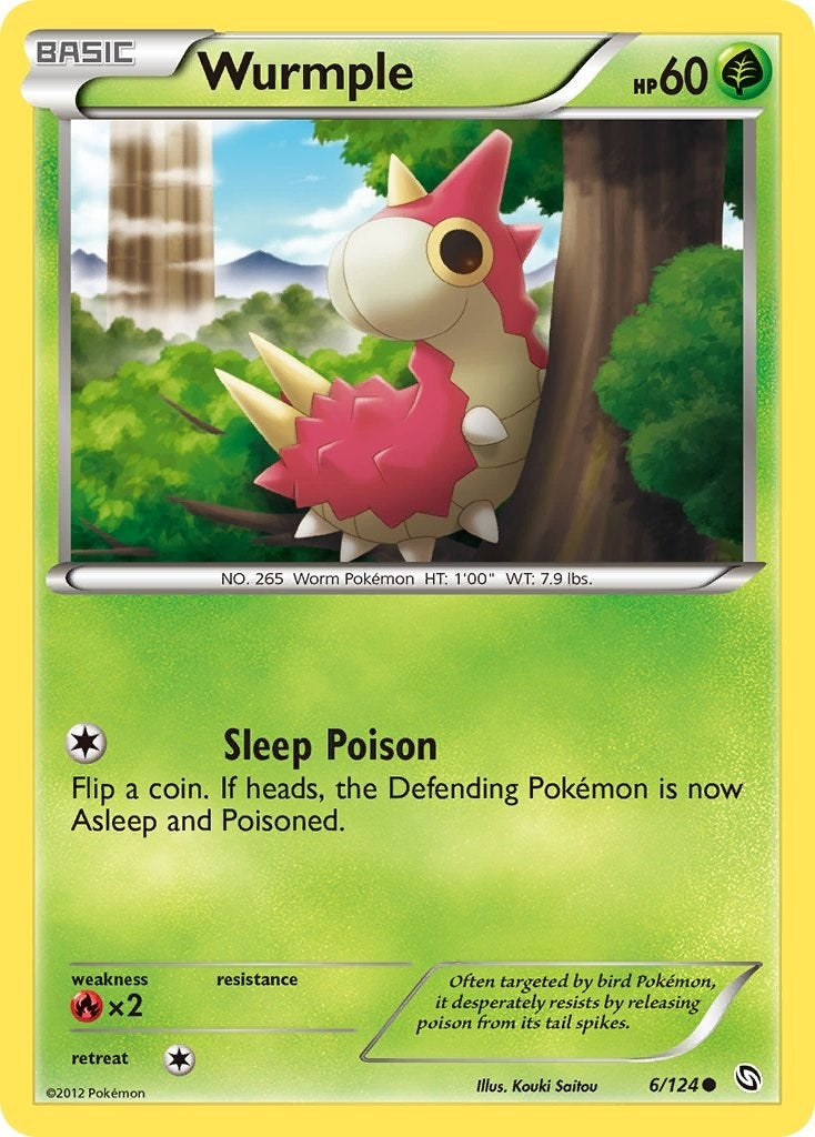 Image for Wurmple (6/124) [Dragons Exalted] - Pokemon