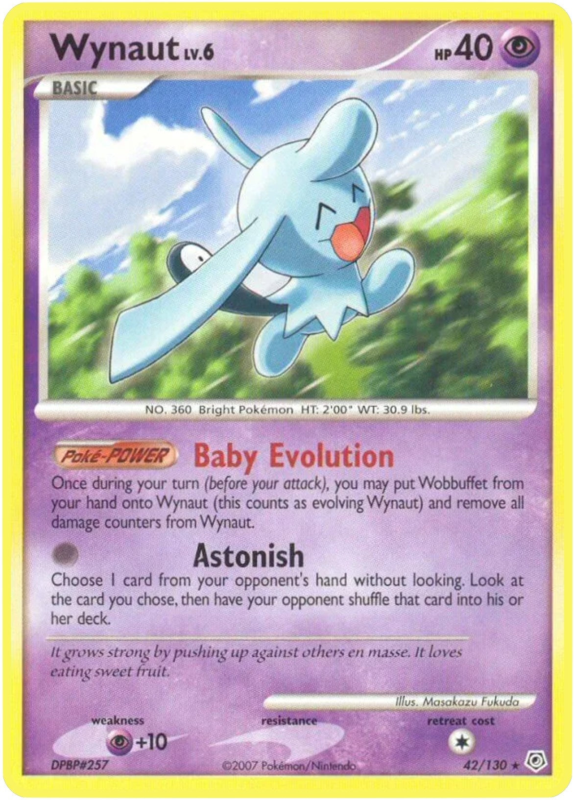 Image for Wynaut (42/130) [Diamond and Pearl] - Pokemon