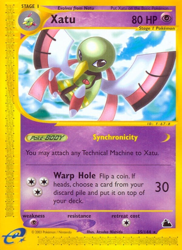 Image for Xatu (35) (035/144) [Skyridge] - Pokemon