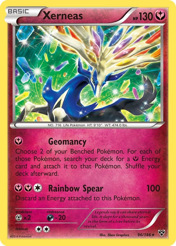 Image for Xerneas (96/146) [XY Base Set] - Pokemon