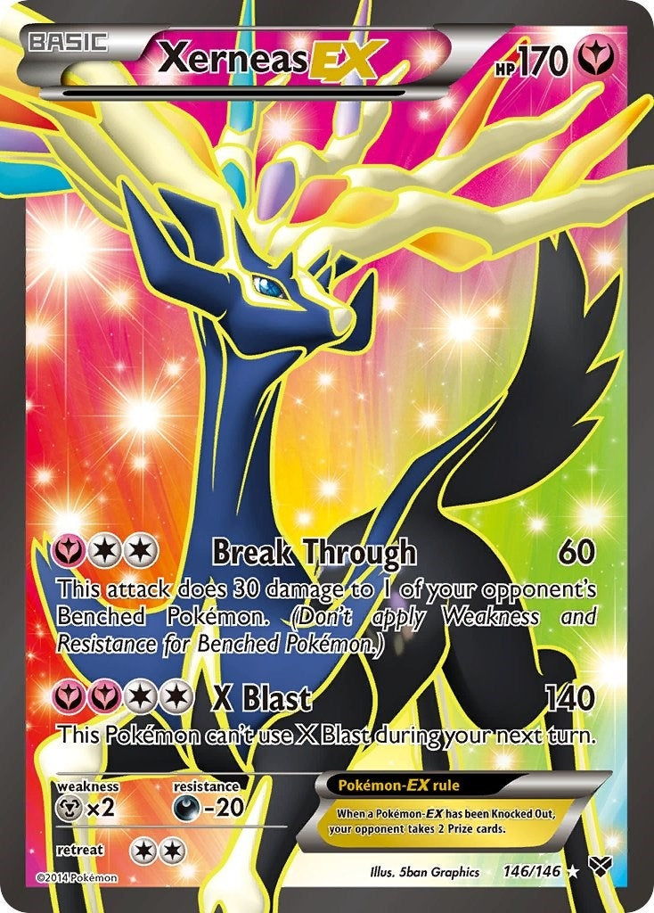Image for Xerneas EX (146 Full Art) (146/146) [XY Base Set] - Pokemon