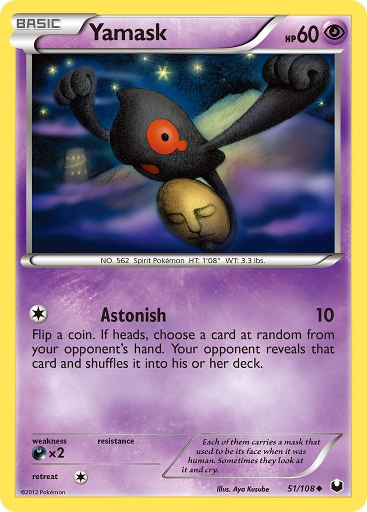 Image for Yamask (51/108) [Dark Explorers] - Pokemon