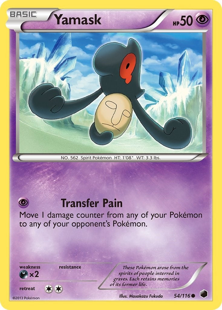 Image for Yamask (54) (54/116) [Plasma Freeze] - Pokemon