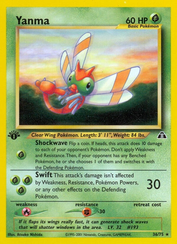 Image for Yanma (36) (36/75) [Neo Discovery] - Pokemon