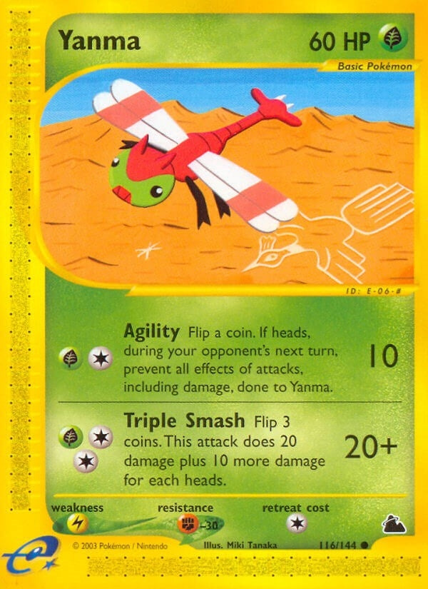Image for Yanma (116/144) [Skyridge] - Pokemon