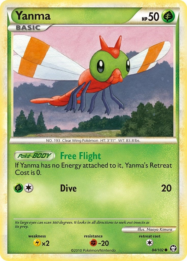 Image for Yanma (84/102) [Triumphant] - Pokemon