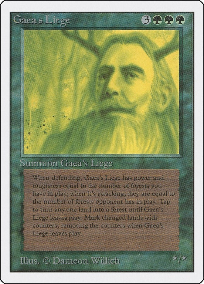 Image for Gaea's Liege [Unlimited Edition] - Magic: The Gathering