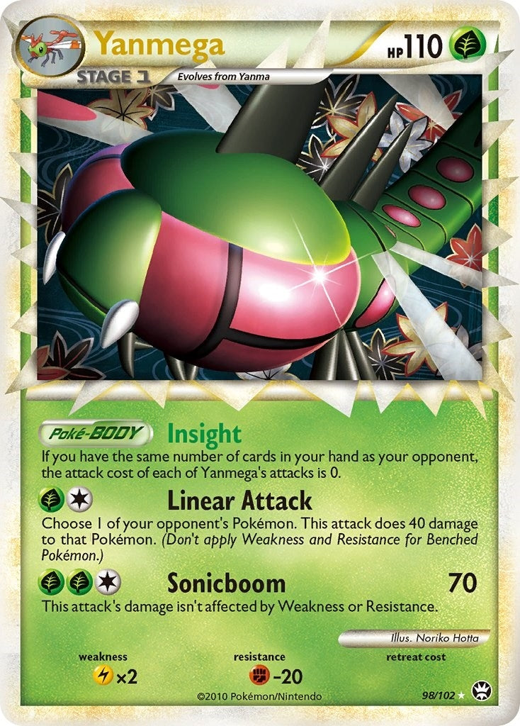 Image for Yanmega (Prime) (98/102) [Triumphant] - Pokemon