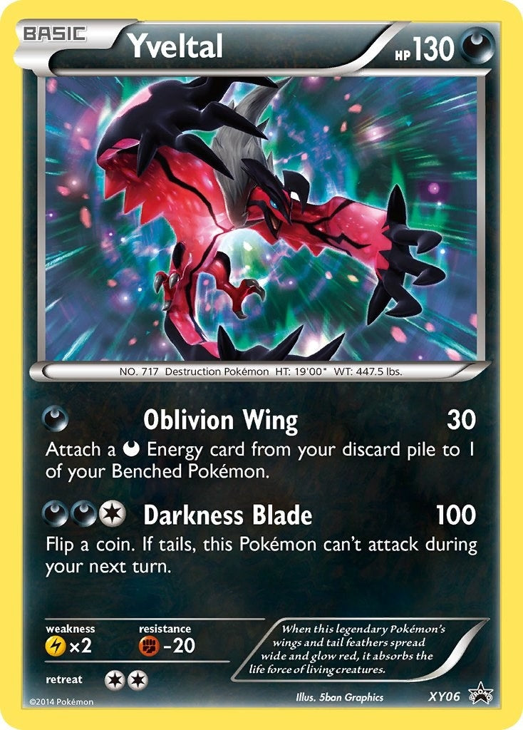 Image for Yveltal - XY06 (XY06) [XY Promos] - Pokemon
