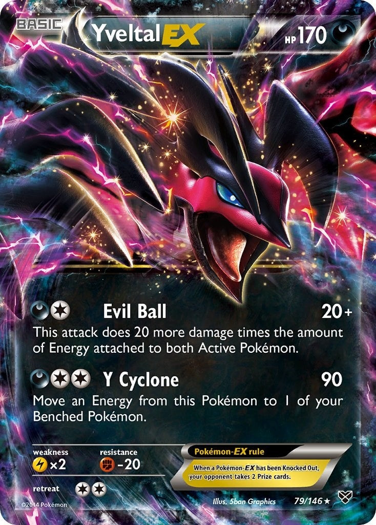 Image for Yveltal EX (79/146) [XY Base Set] - Pokemon