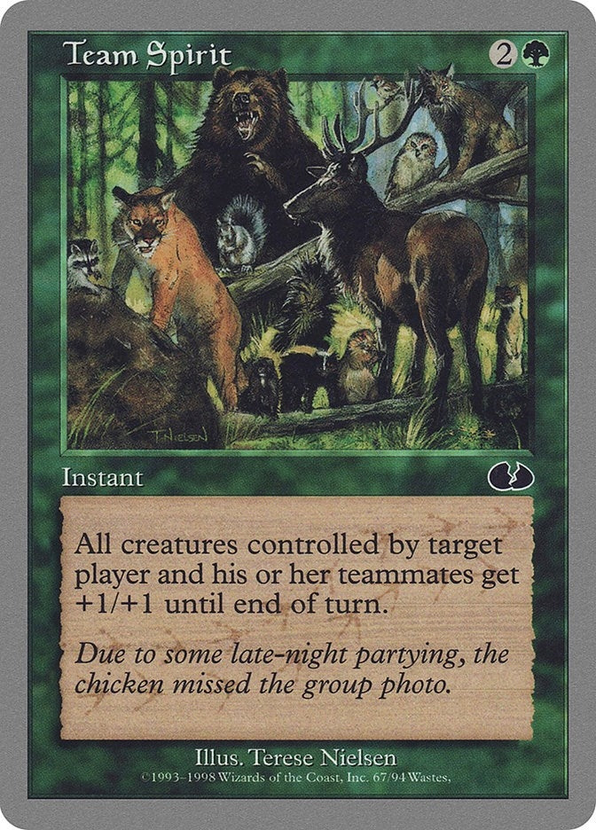 Image for Team Spirit (67) [Unglued] - Magic: The Gathering