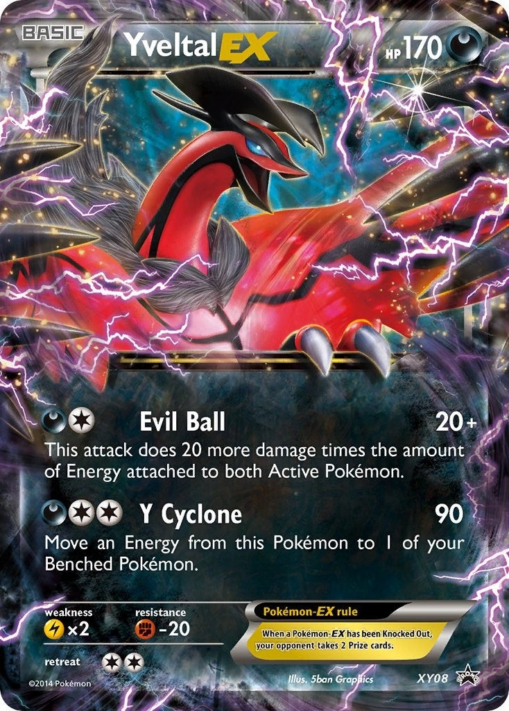 Image for Yveltal EX - XY08 (XY08) [XY Promos] - Pokemon