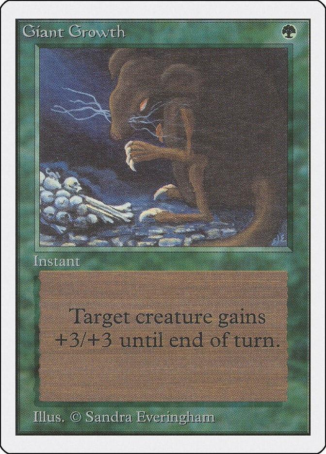 Image for Giant Growth [Unlimited Edition] - Magic: The Gathering