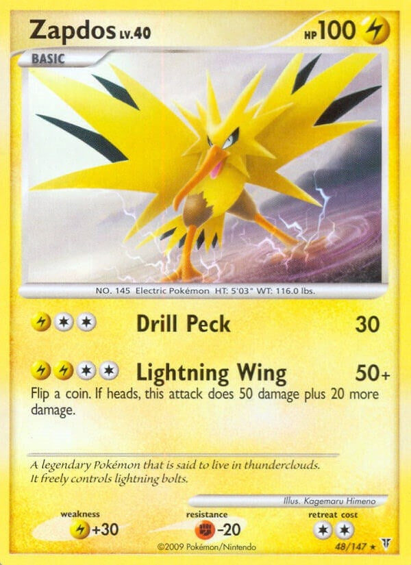 Image for Zapdos (48) (48) [Supreme Victors] - Pokemon